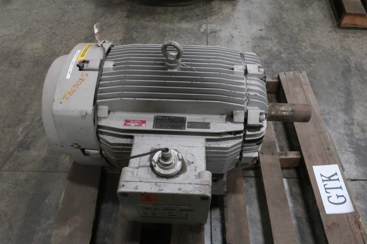 WEG ELECTRIC AC MOTOR 100HP 1780RPM 3PH 460V 404/5T - ELECTRIC MOTORS