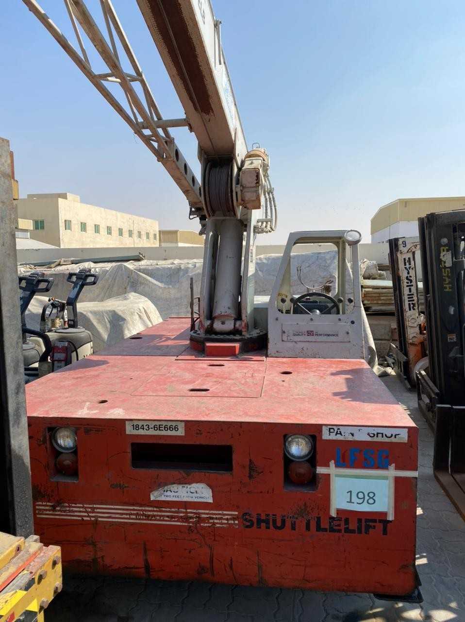 LOT OF 1 SHUTTLELIFT CRANE - CRANES LOT OF 1 SHUTTLELIFT CRANE - CRANES