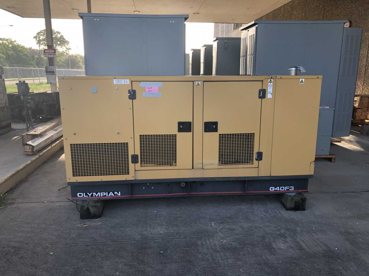 Olympian Generator Model G40F3 - STANDBY POWER GENERATOR