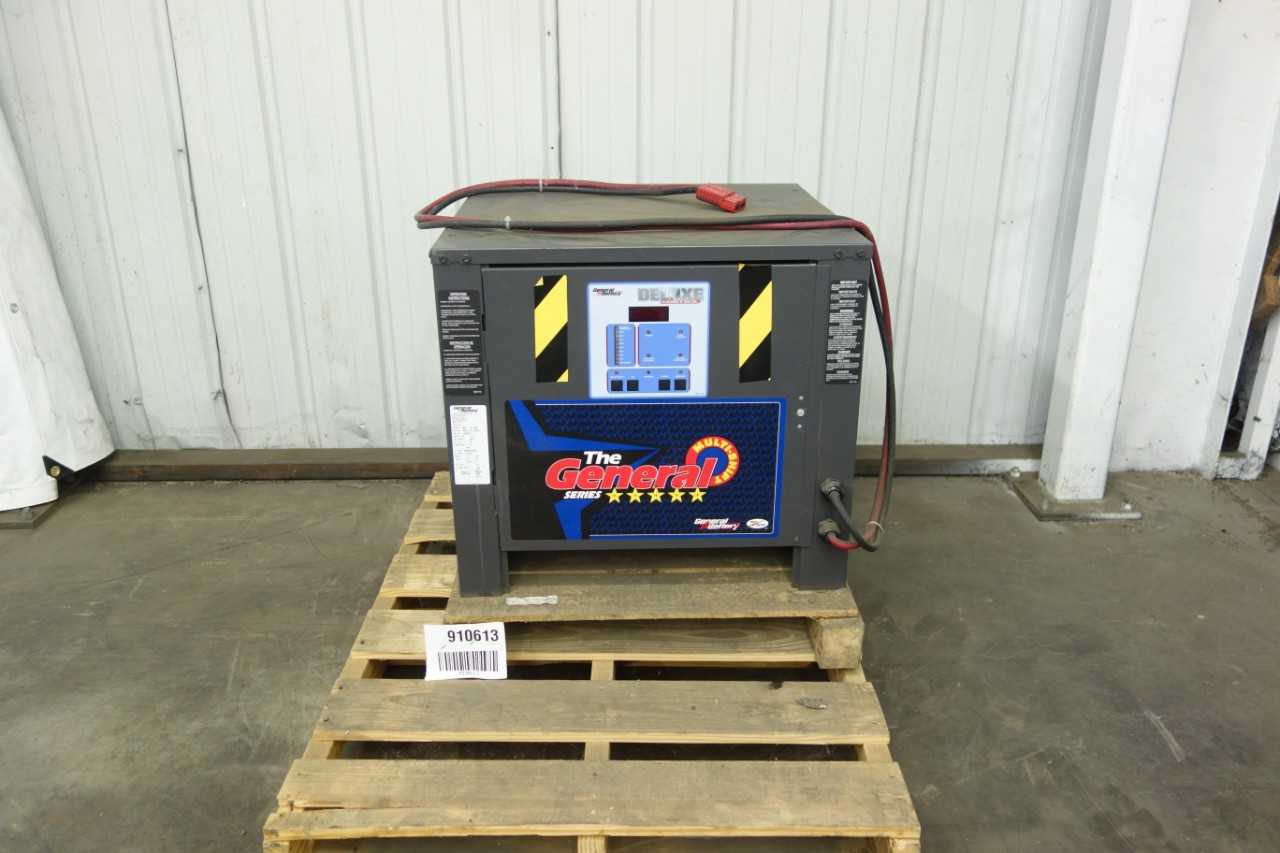 GENERAL BATTERY DELUXE CONTROL MX3-12-550 BATTERY CHARGER - MATERIAL HANDLING