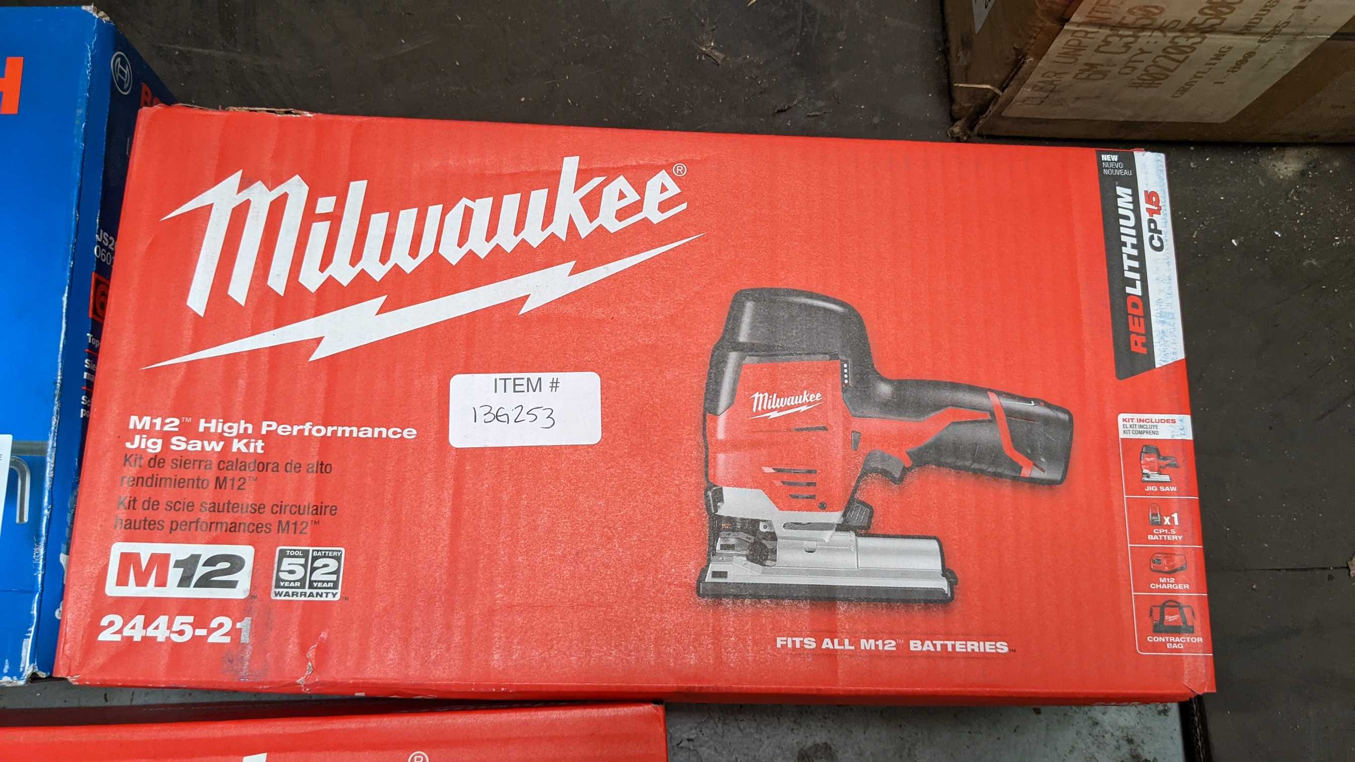 LOT OF 3 TOOLS - ELECTRIC POWER TOOLS