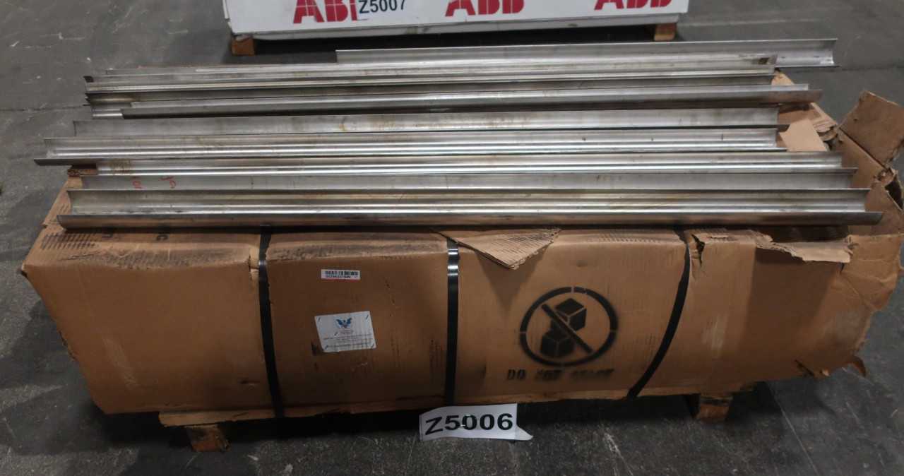 1 PALLET OF NEW STAINLESS BOILER TUBE EROSION SHEILDS - MISCELLANEOUS