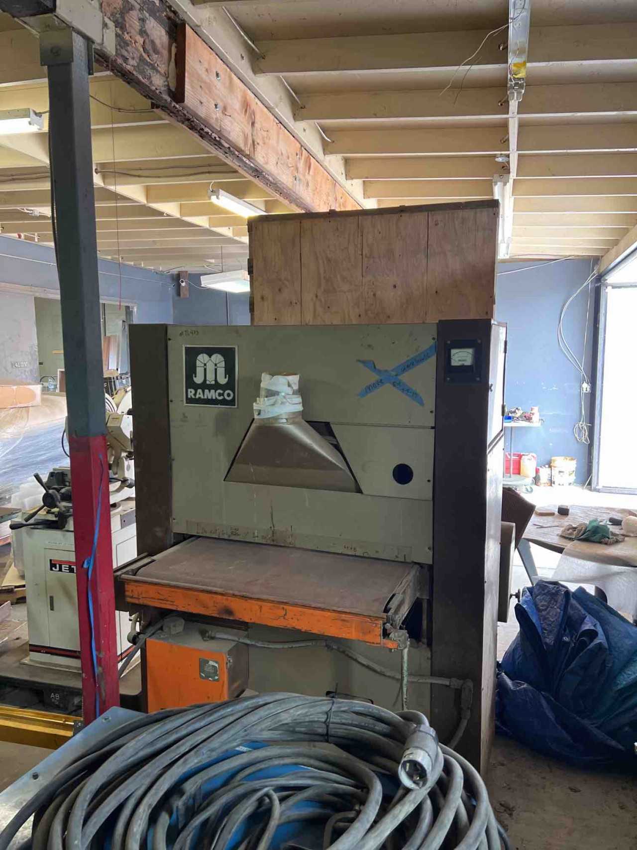 RAMCO Wide Belt Sander 37 - PROCESS EQUIPMENT RAMCO Wide Belt Sander 37 - PROCESS EQUIPMENT