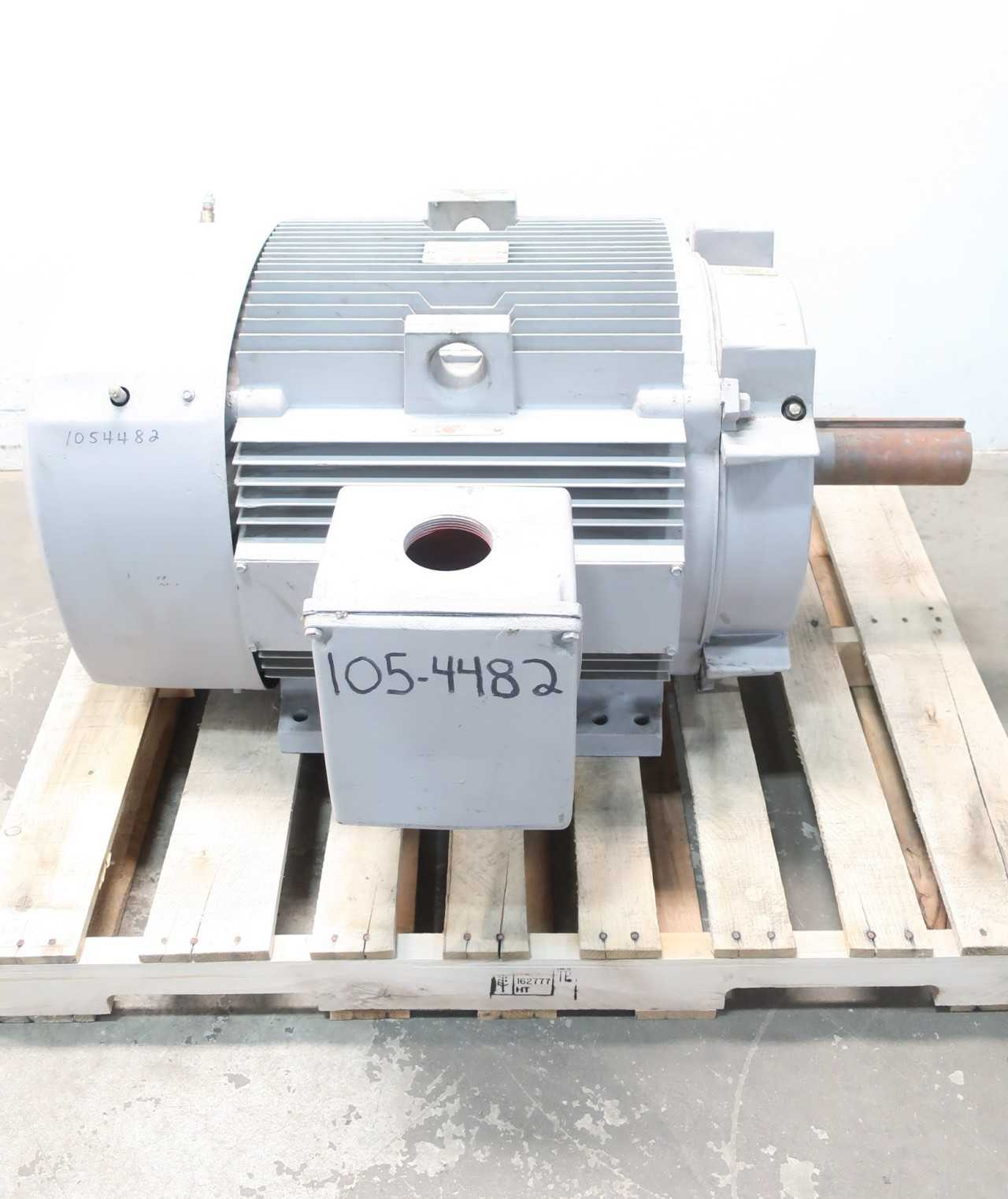 GENERAL ELECTRIC GE 5K445BL209B TRI-CLAD 445T 3PH 200HP 1785RPM 3-3/8IN 460V-AC AC MOTOR - ELECTRIC MOTORS