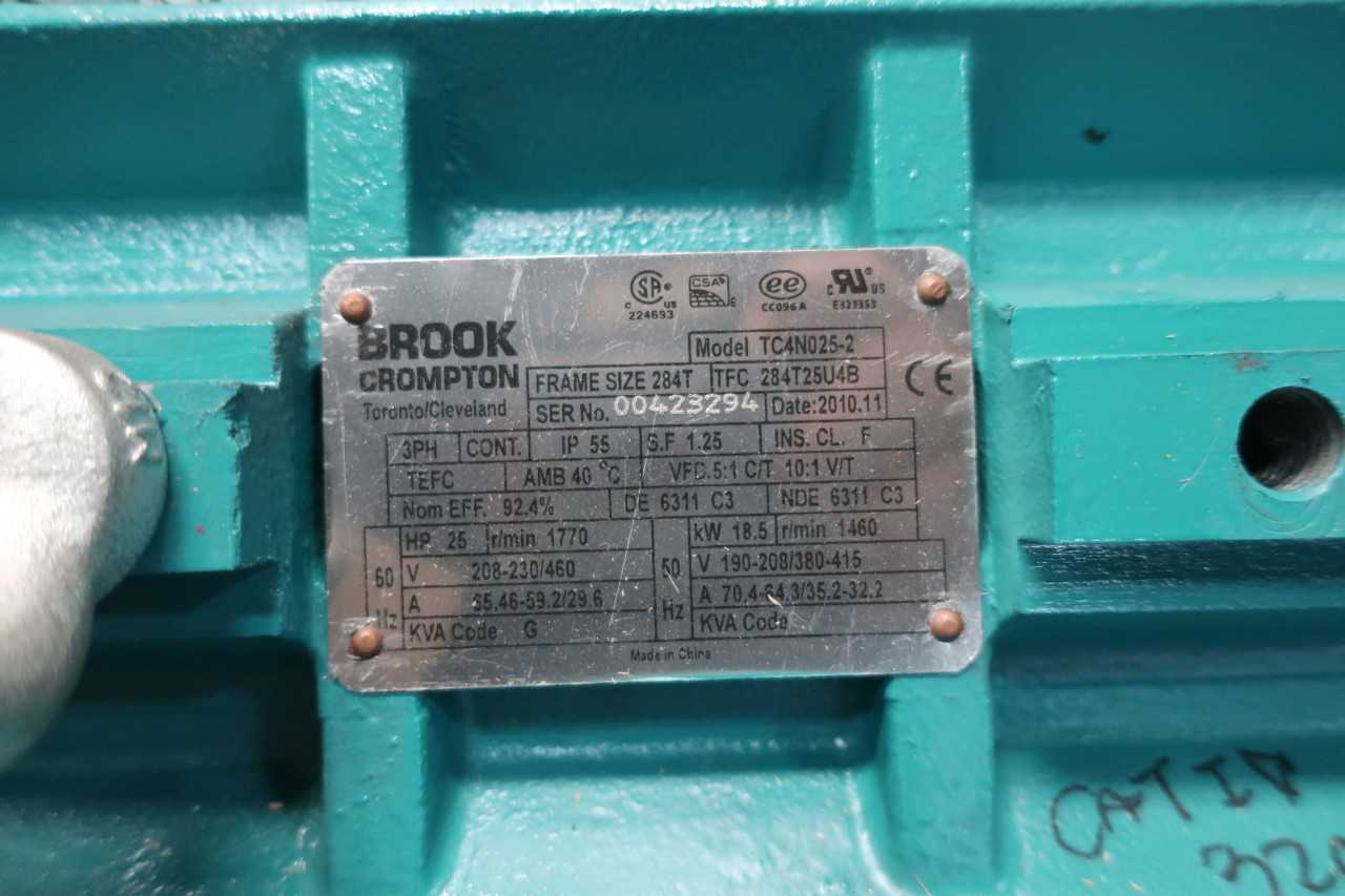 BROOK CROMPTON AC MOTOR - ELECTRIC MOTORS
