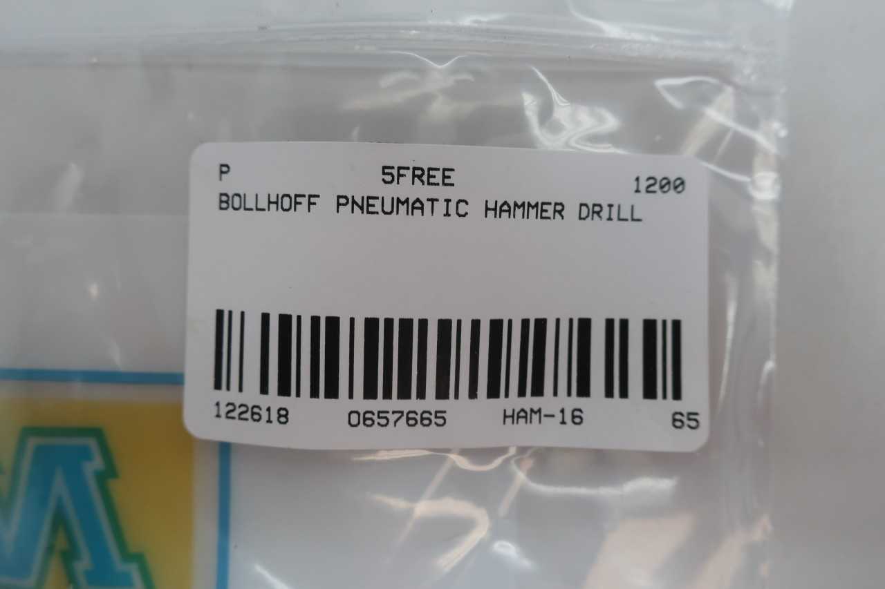 BOLLHOFF RIVET DRILL OTHER PNEUMATIC TOOL - PNEUMATIC POWER TOOL