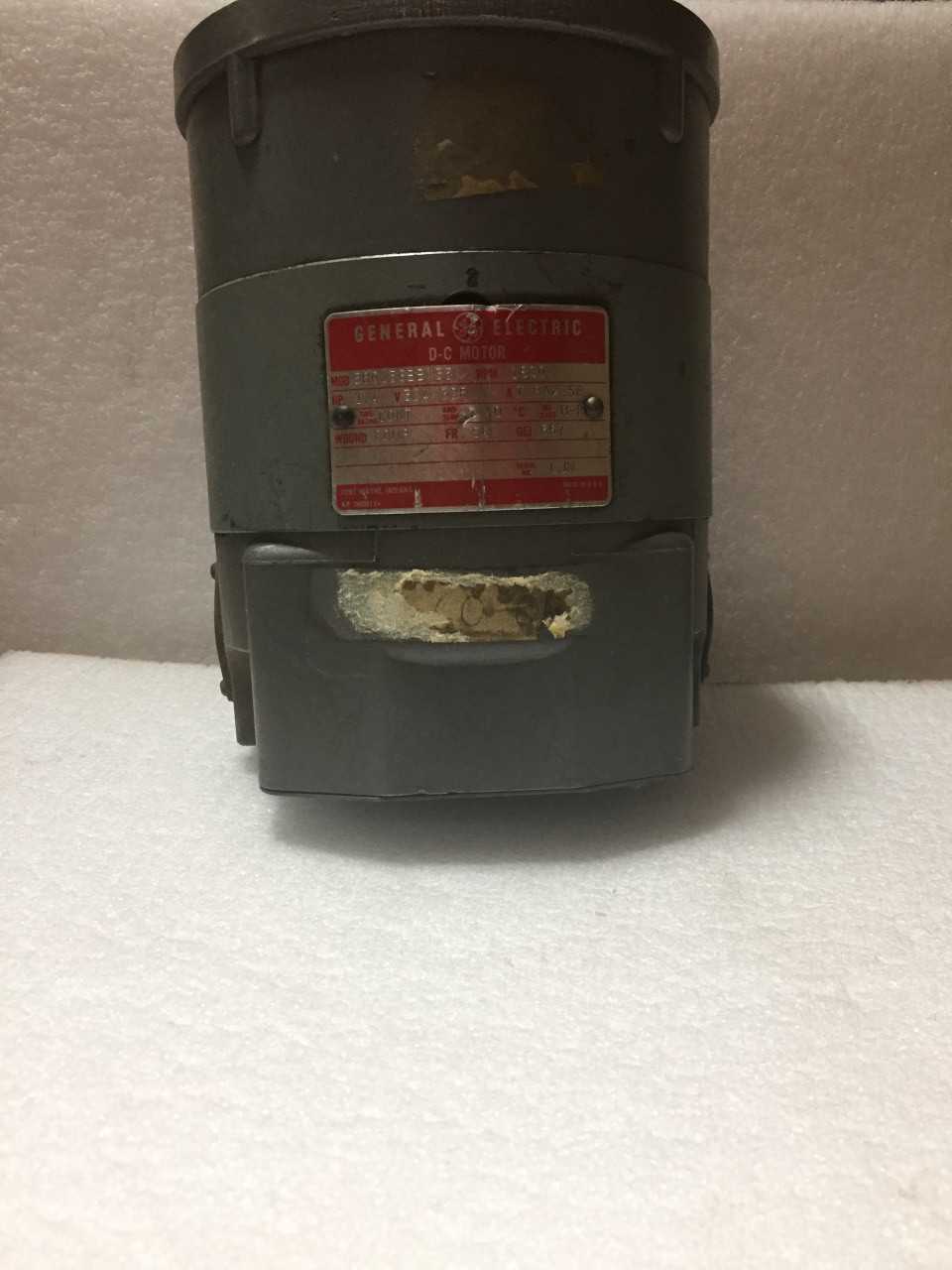 GE D-C Motors - ELECTRIC MOTORS
