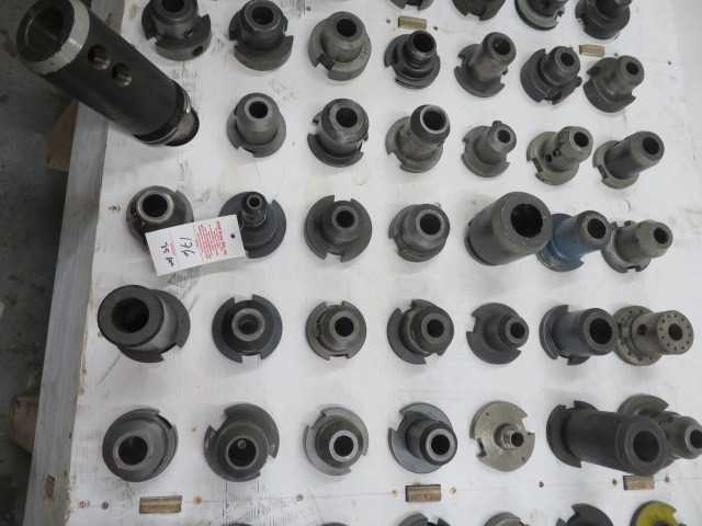Number 50 Taper Tooling 35 pcs in picture - MACHINING ACCESSORIES & TOOLING