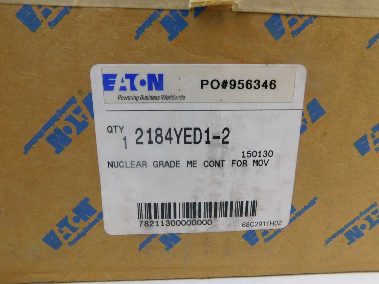 Lot of Quantity 2x 2184YED1-2 Nuclear Contactors - CONTACTORS
