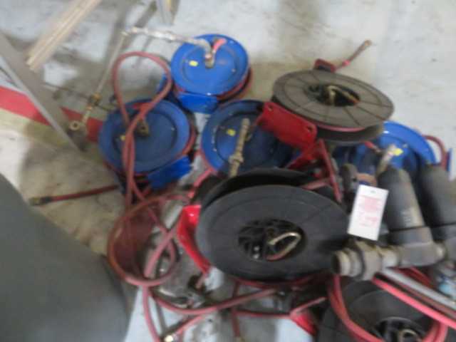 Air Hose Coil Reels, Lot - MISCELLANEOUS