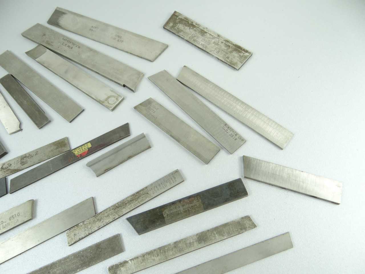 Lot of 32 Assorted HSS REX AAA Cobalt Cut Off Blades - MACHINING ACCESSORIES & TOOLING