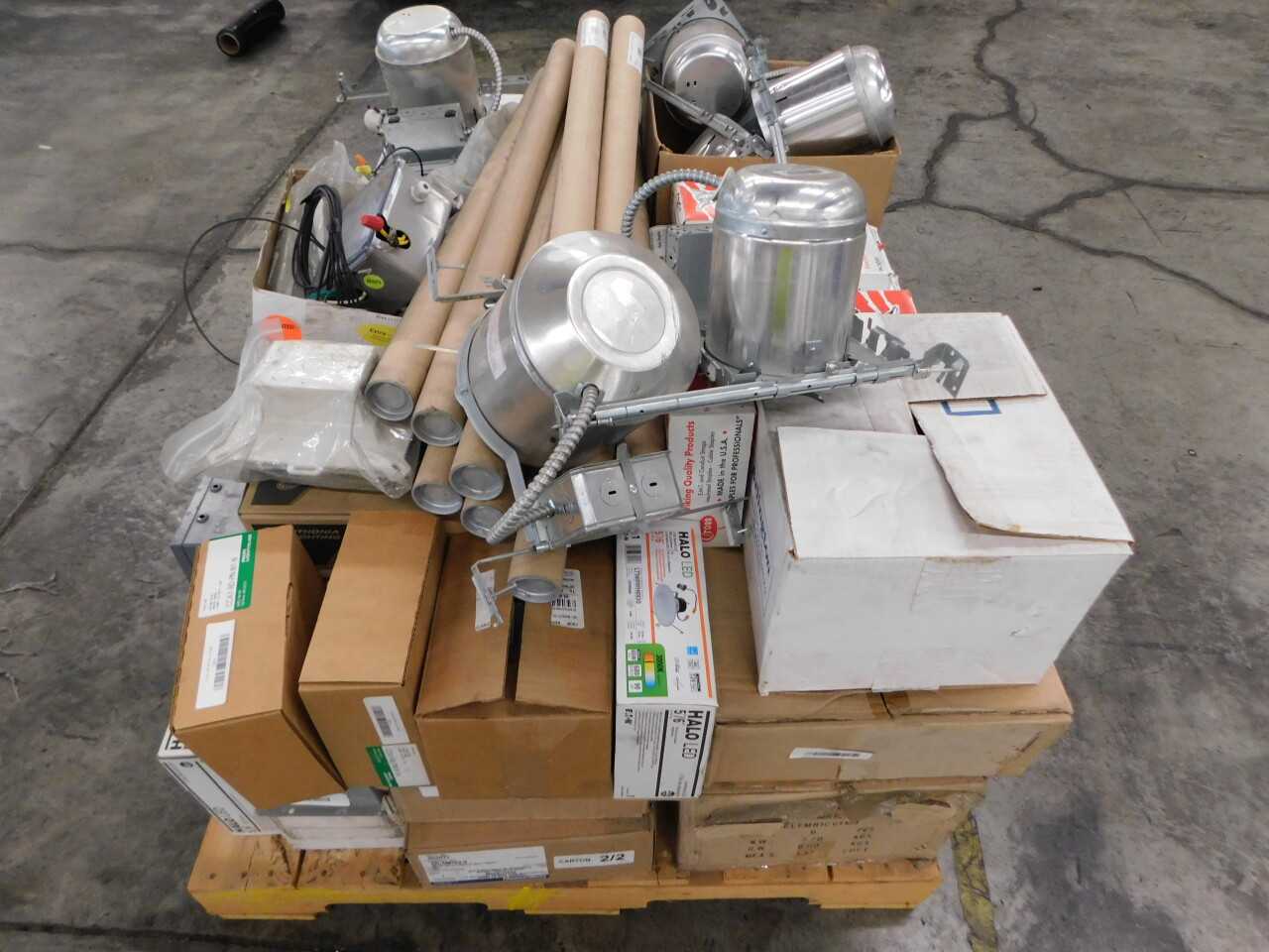 Pallet of Misc Electrical Supplies - ELECTRICAL COMPONENTS