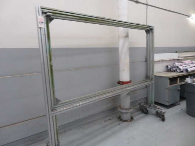 Rolling Aluminum Frames (3) LOT - MISCELLANEOUS