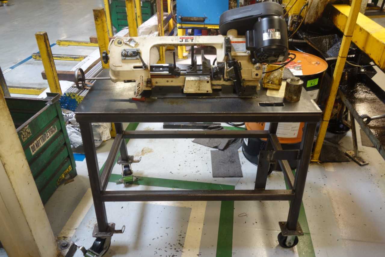 Jet J-3130 5" x 8" horizontal band saw - METAL SAWS