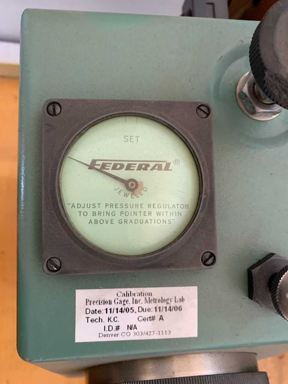 Federal Precision Hole Drill - PROCESS EQUIPMENT