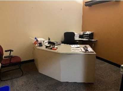 (1) Curved Shaped Desk - PLANT & FACILITY EQUIPMENT