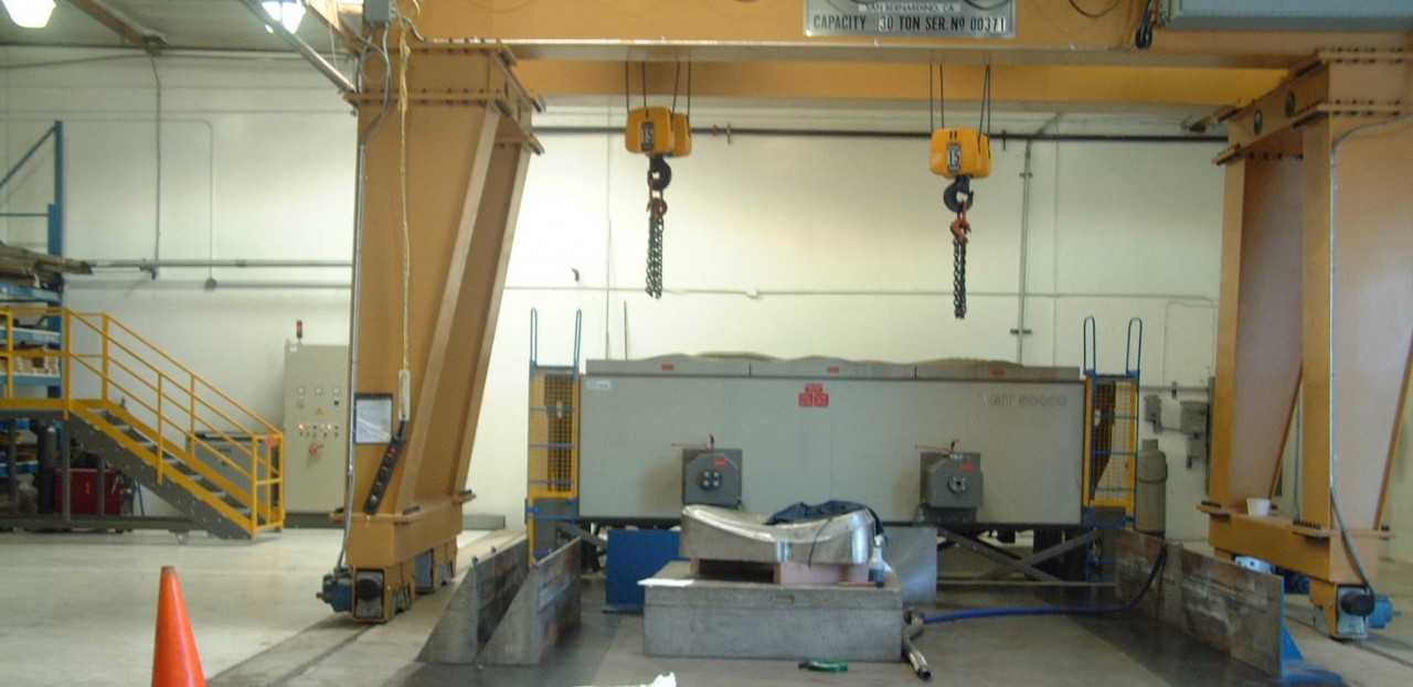 DEMAG 30 TON GANTRY CRANE S/N: 00371 - CRANES