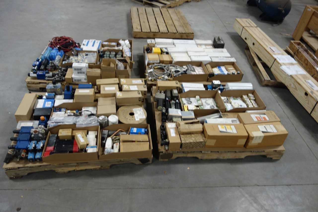 4 PALLETS OF ASSORTED MRO - INDUSTRIAL PARTS