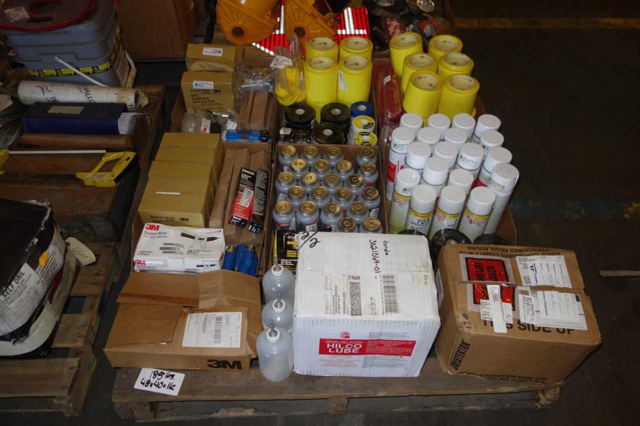 6 PALLETS OF SHOP SUPPLIES - LIGHTING
