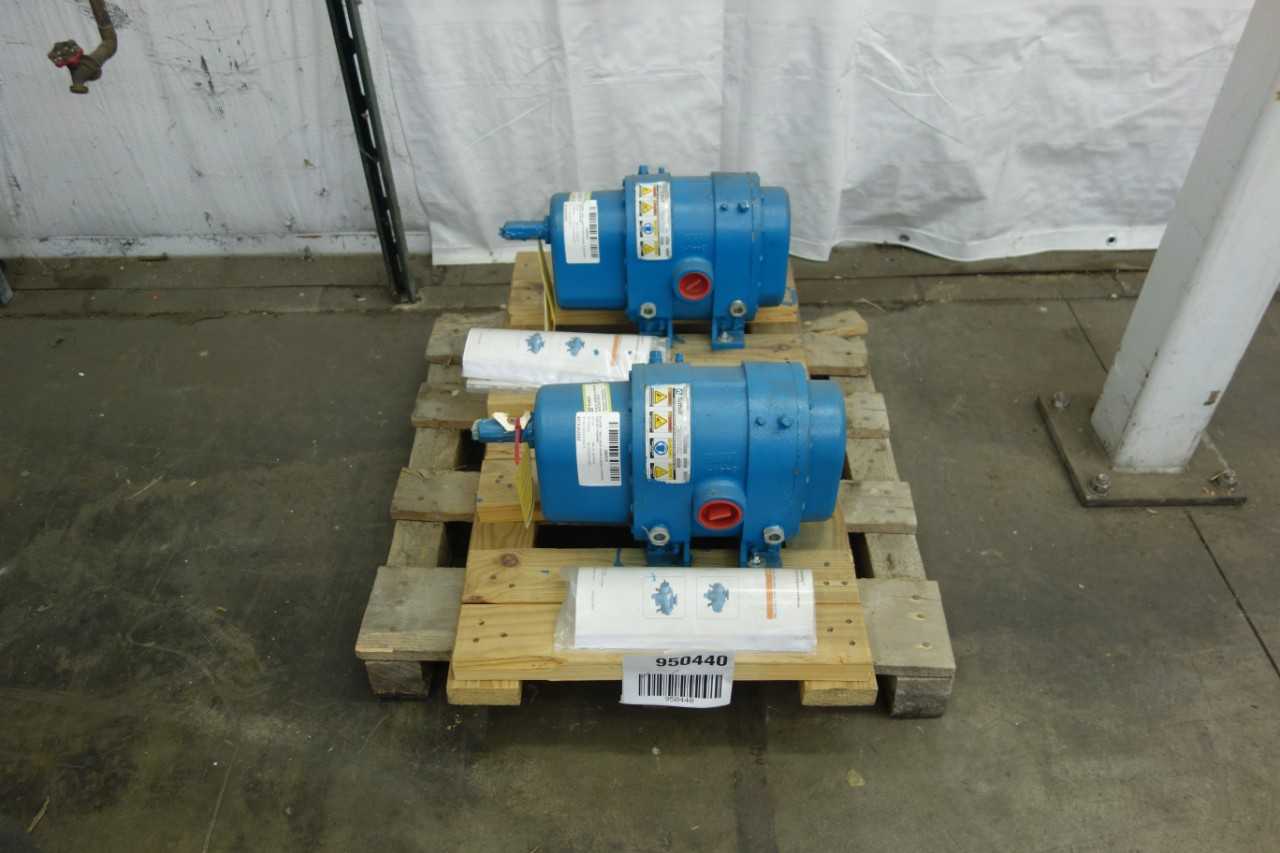 LOT OF 2 TUTHILL 3202-G2T3CV1-A ROTARY POSITIVE DISPLACEMENT BLOWERS - BLOWER FAN