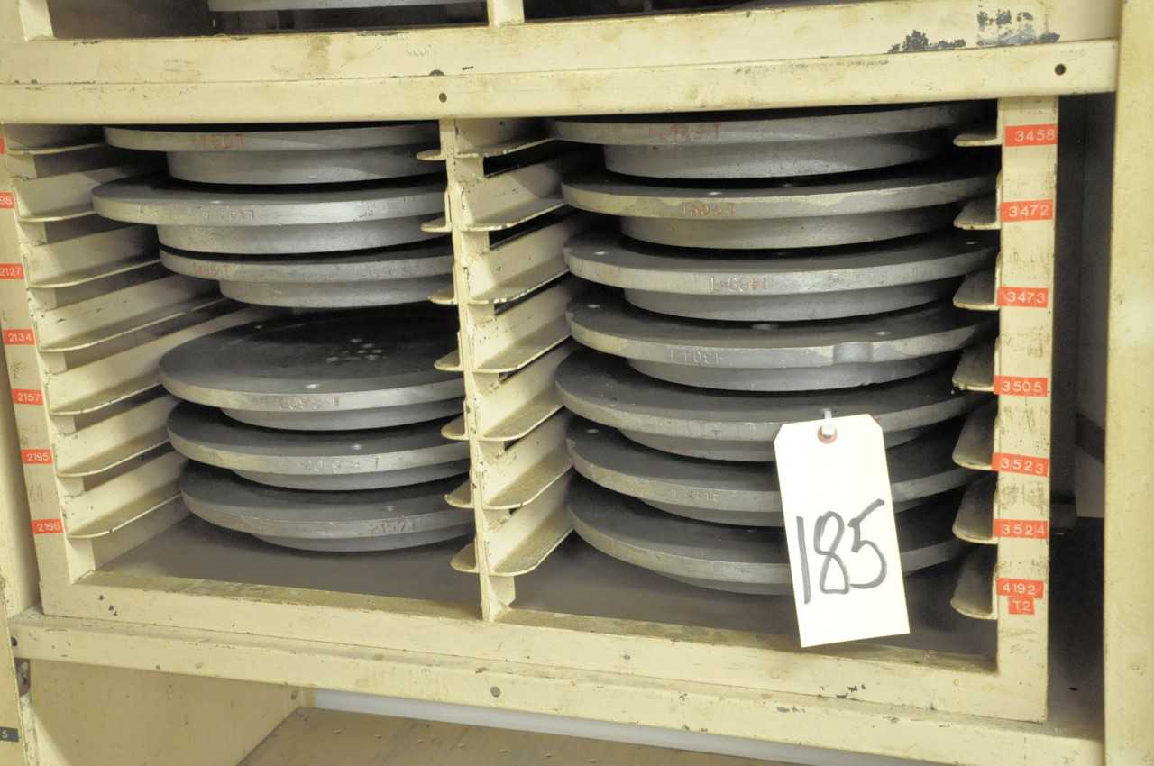 Lot-(13) Cartridge Plates on (1) Shelf - ELECTRIC POWER TOOLS