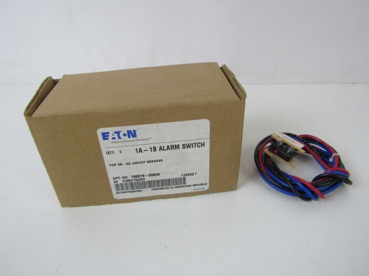 Lot of Quantity 4x 1288C75G03 MCCB Bell Alarms - ELECTRICAL COMPONENTS
