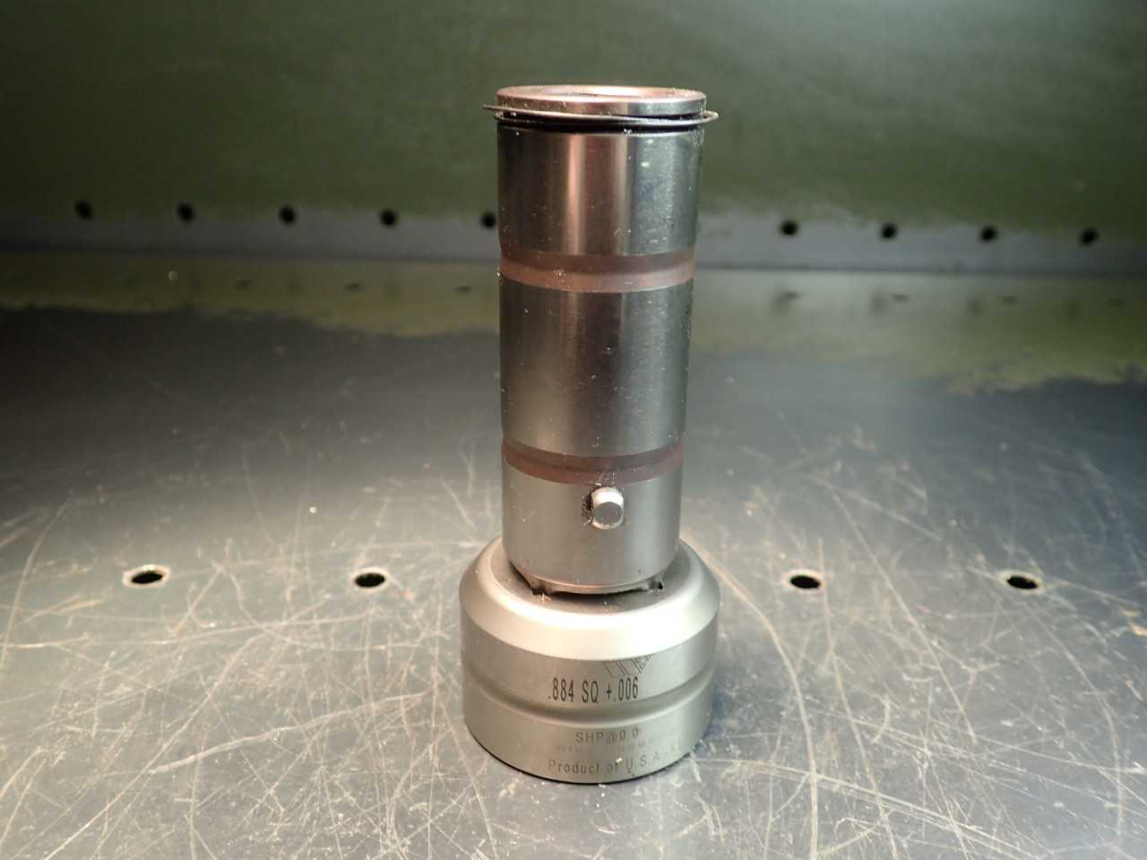 Wilson .884" +.006" Square Turret Press Punch & Die Set, 1-7/8" Base - MACHINING ACCESSORIES & TOOLING