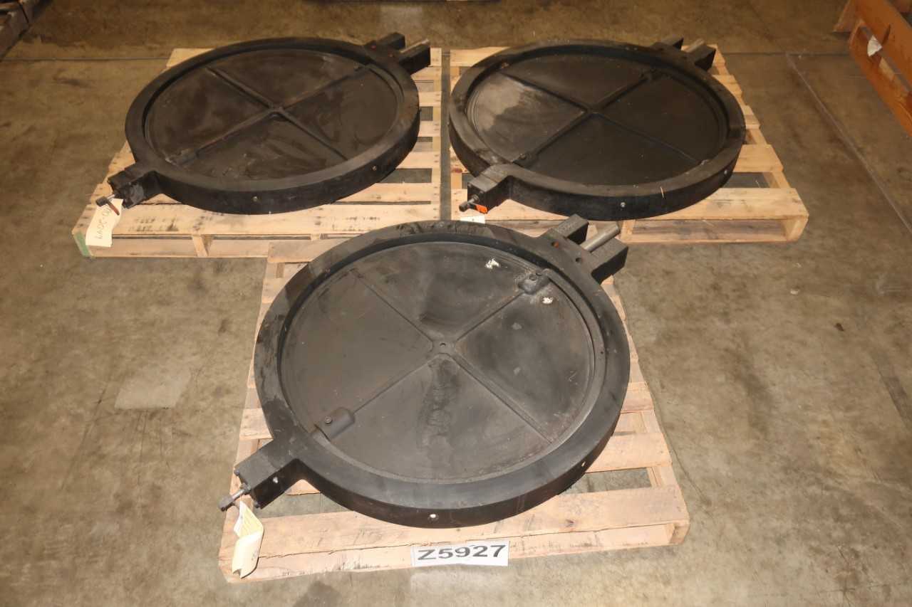 LOT OF 3 REECO 30IN BUTTERFLY VALVES - VALVES