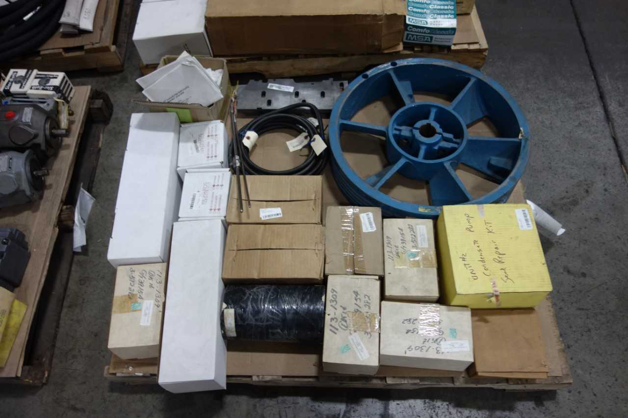 4 PALLETS OF ASSORTED MRO - INDUSTRIAL PARTS