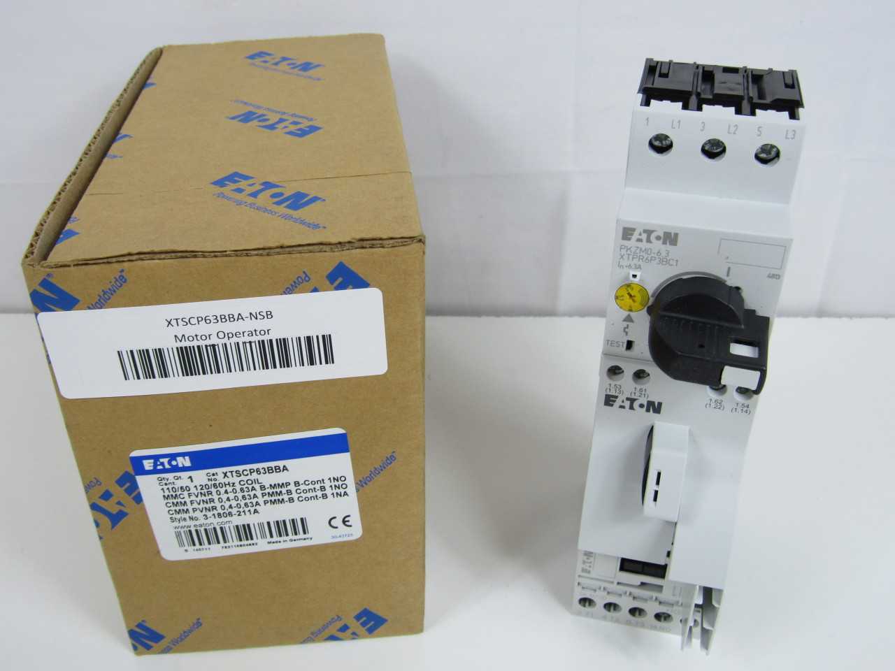 Quantity of 35x XTSCP63BBA Starters - MOTOR STARTERS