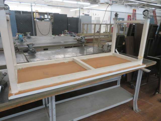 Tables on Wheels (5) LOT - MATERIAL HANDLING
