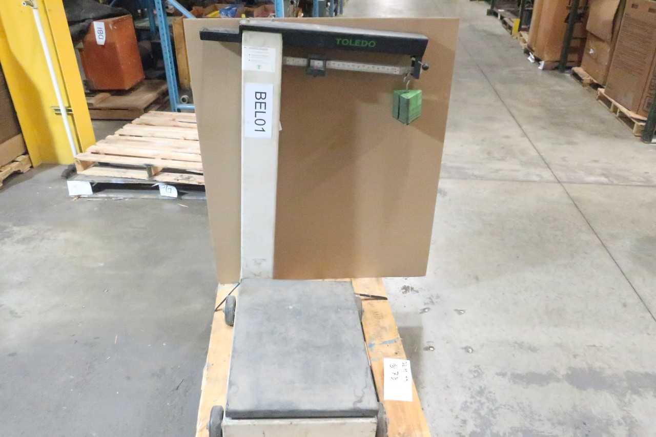 METTLER TOLEDO 4182 PORTABLE BEAM SCALE - SCALES
