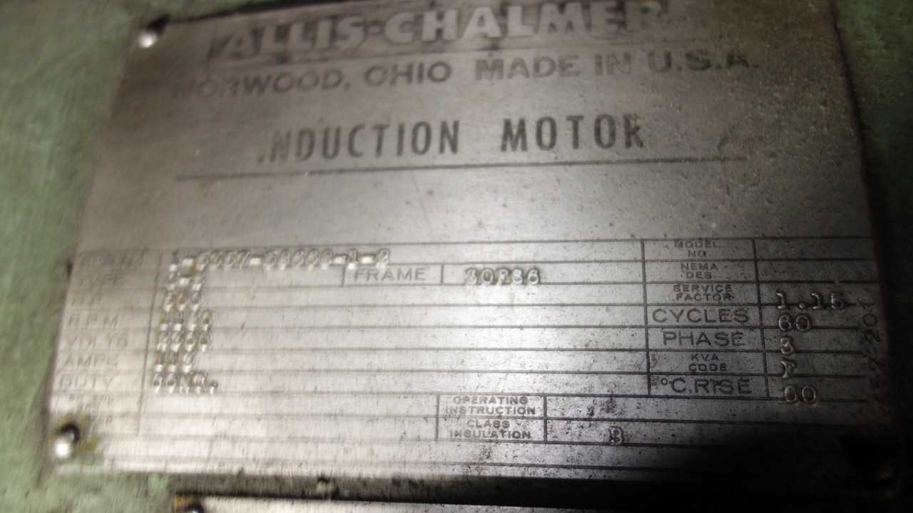 ALLIS CHALMERS 30FS6 GS 500HP 2300V-AC INDUCTION MOTOR - ELECTRIC MOTORS