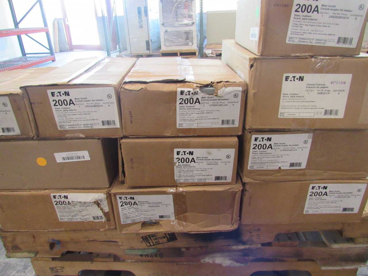 Lot of Quantity 11x Misc. Meter Sockets and Electrical Enclosures - ELECTRIC POWER TOOLS
