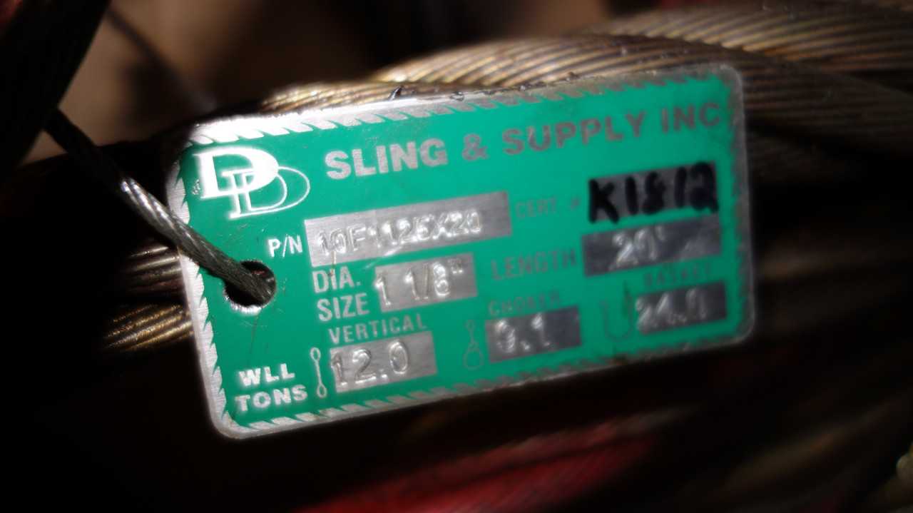 LOT OF SLING AND SUPPLY 24 TON RIGGING SLINGS - LIFTING EQUIPMENT
