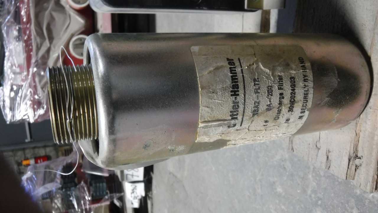Discharge Filter with Ground Fault and Cface Adapter - MISCELLANEOUS