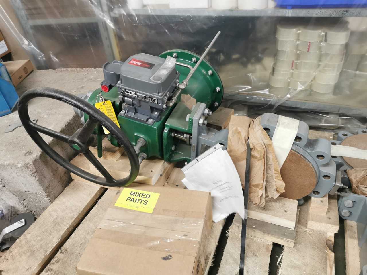 Fisher butterfly valve - INDUSTRIAL PARTS