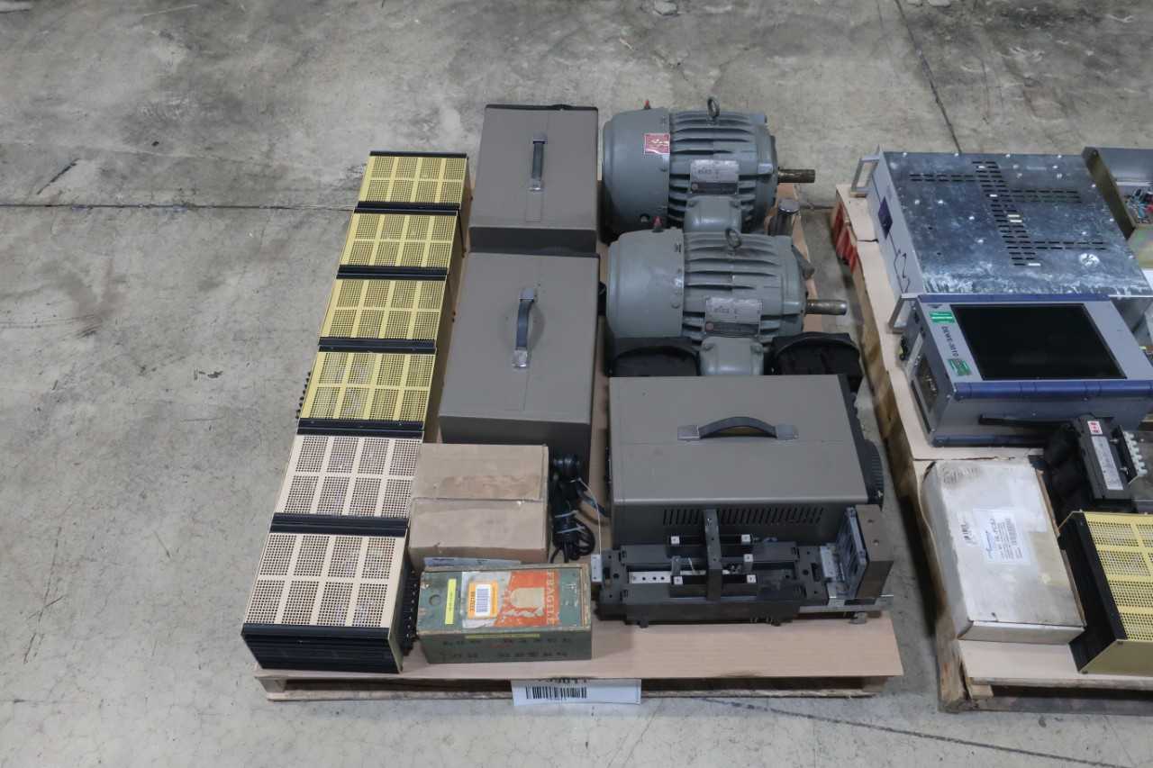 2 PALLETS OF ASSORTED ELECTRICAL - ELECTRICAL COMPONENTS