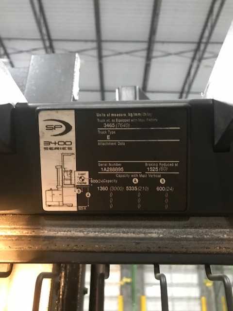 2005 Crown SP342030TT210 Order Picker, Charlotte, NC - ORDER PICKER