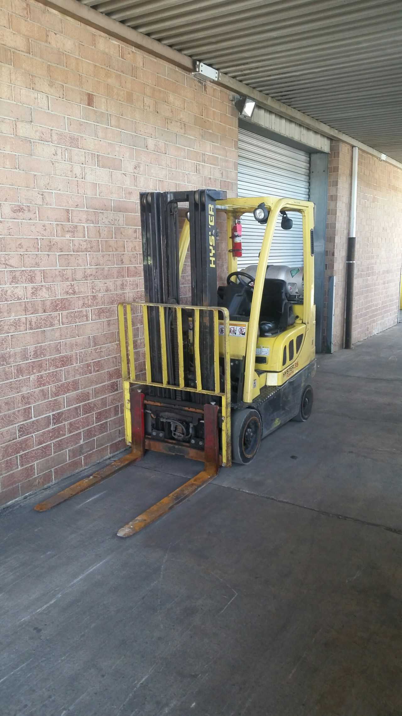 2008 Hyster S35FT LP counterbalance-Knoxville, TN - FORKLIFTS