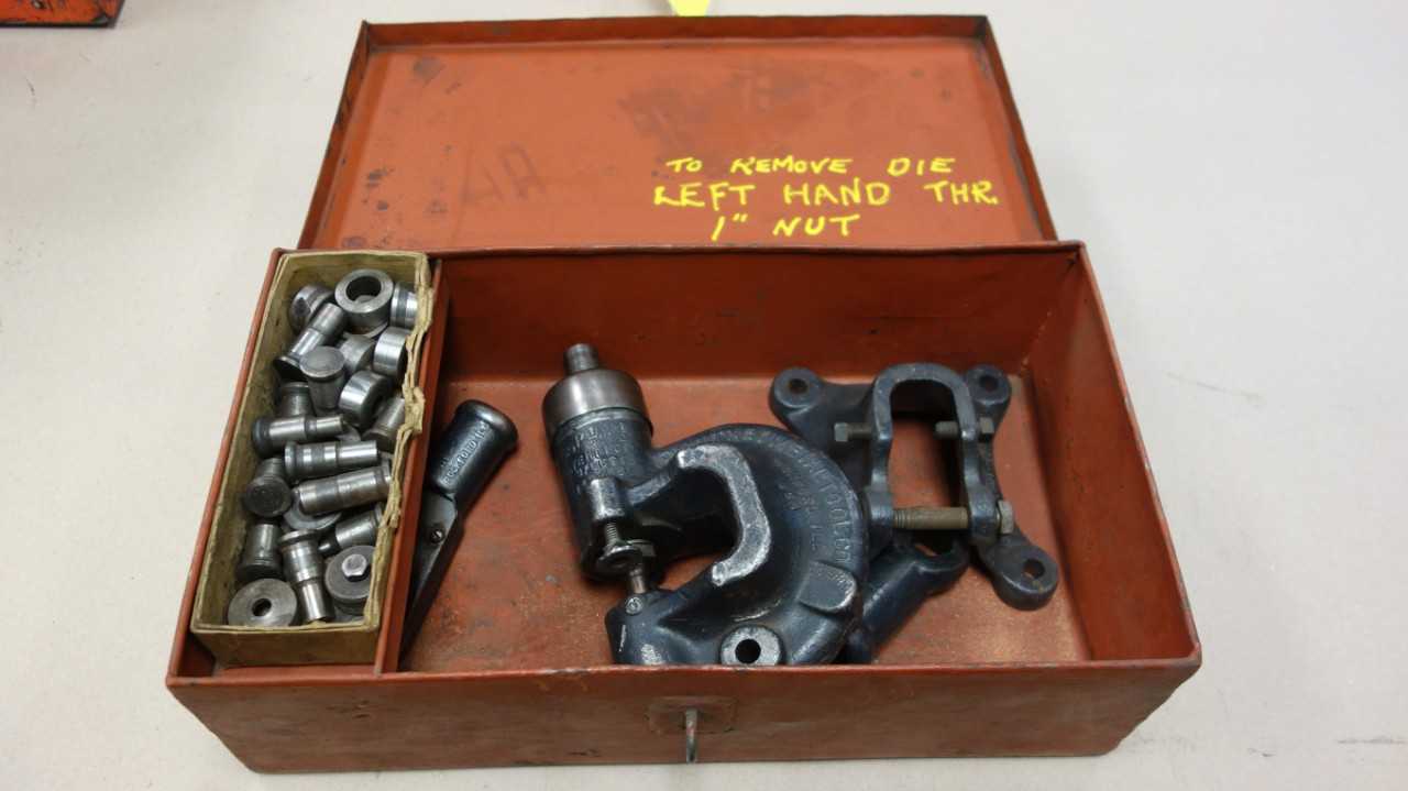 WHITNEY JENSEN 119-7 HAND PUNCH KIT - ELECTRIC POWER TOOLS