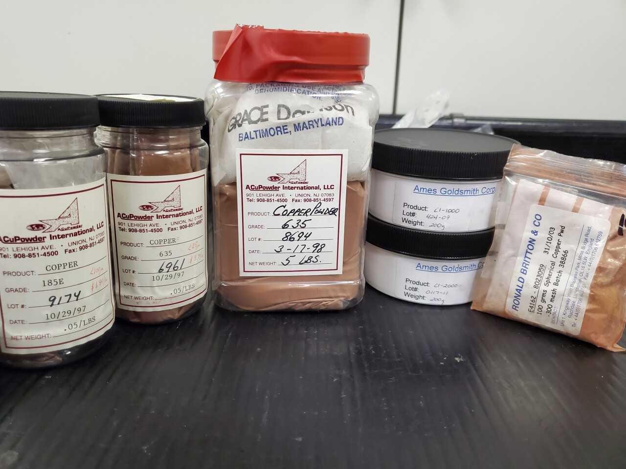 Copper Powder - 6 pounds - WIRE MANUFACTURING EQUIPMENT