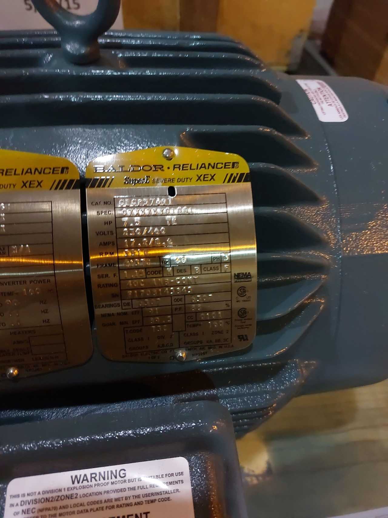 Baldor Motor - MISCELLANEOUS