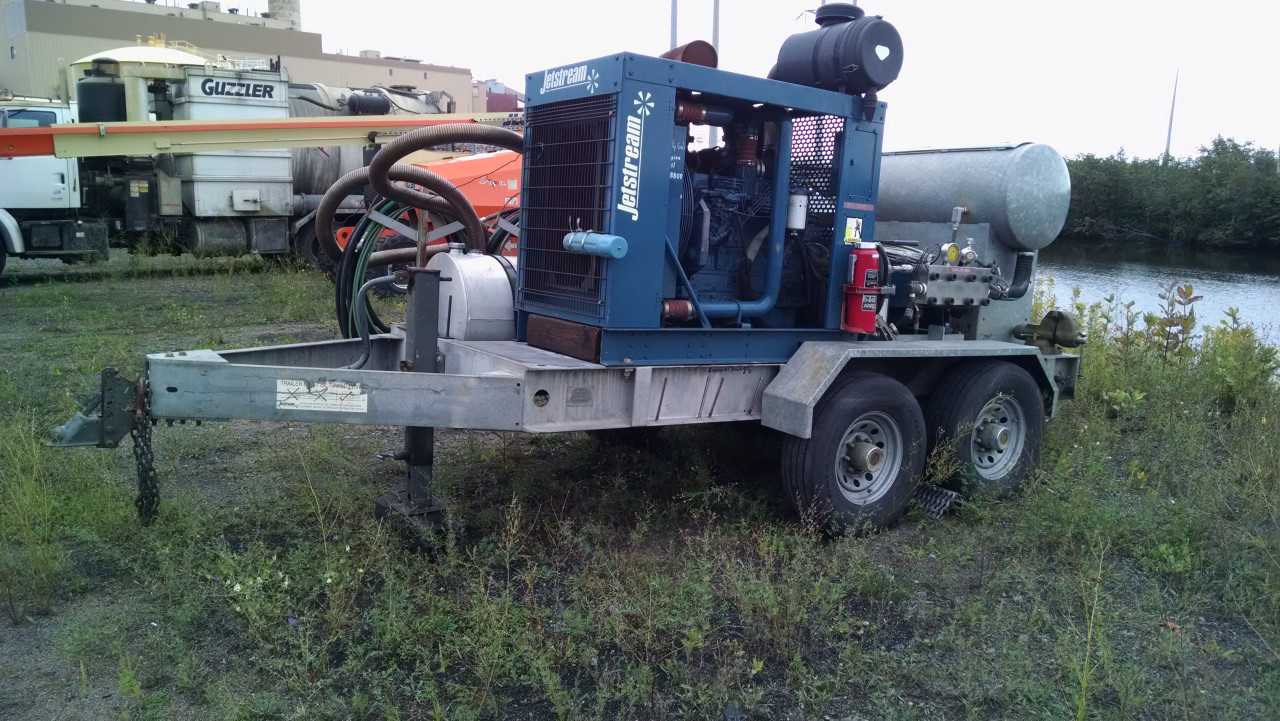2004 Jetstream Series 3000 Water Blaster w/ Trailer - PLANT & FACILITY EQUIPMENT