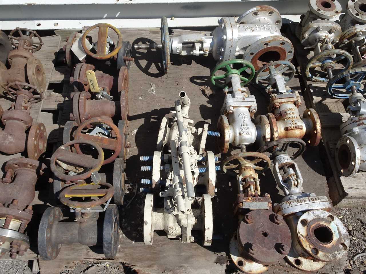 Misc 2in - 4in steel valves - full pallet - VALVES