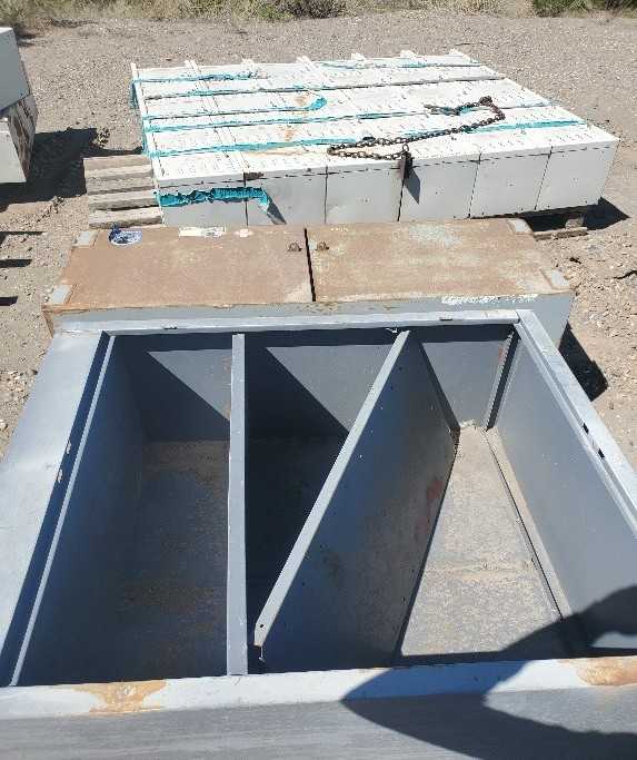 1 locker 1 (3 tier) metal shelf 1 metal box - MISCELLANEOUS