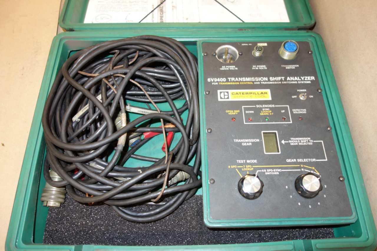 CATERPILLAR 6V4050 TRANSMISSION SHIFT ANALYZER - POWER TRANSMISSION