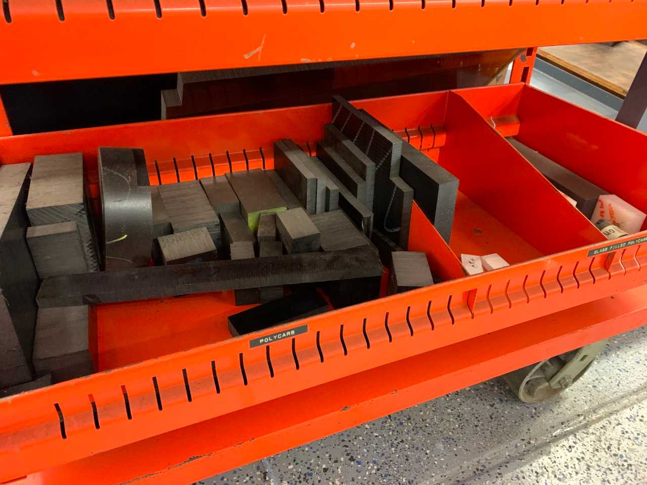 Miscellaneous Materials (Cart Not Included) - ROLLING CARTS