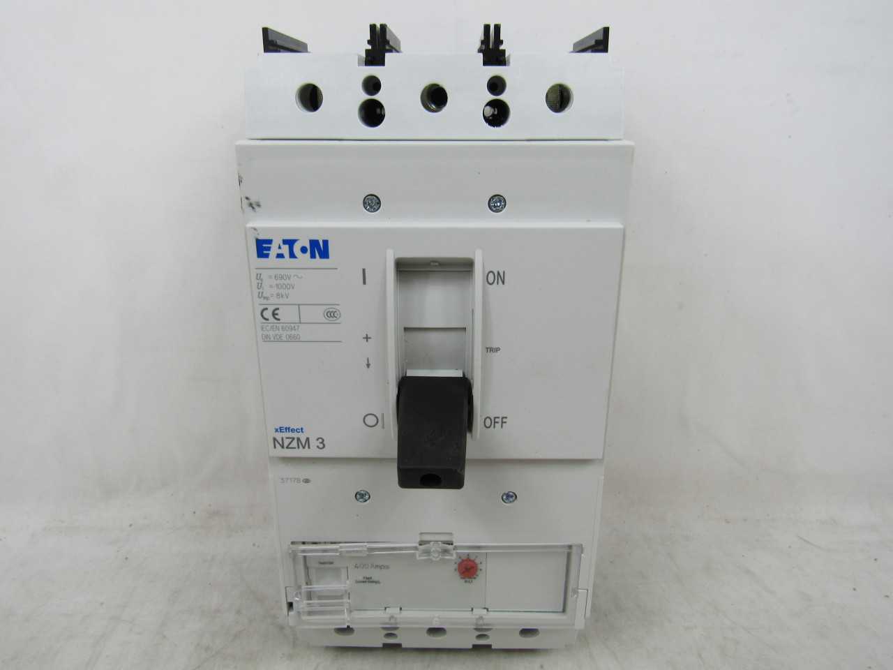 1x Eaton NZMN3-AEF400-NA MCCB - ELECTRICAL COMPONENTS