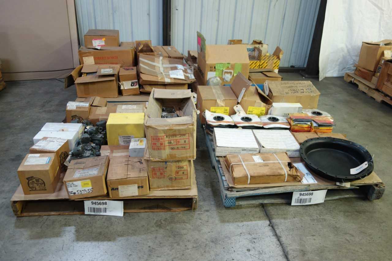 4 PALLETS OF ASSORTED MRO - INDUSTRIAL PARTS